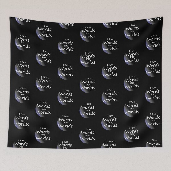 Item preview, I Turn Words Into Worlds designed and sold by f2error.