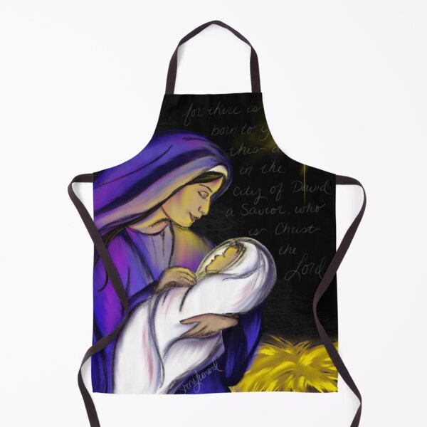 Item preview, Nativity Scene: Mary & Baby Jesus designed and sold by ShenaLeonard.