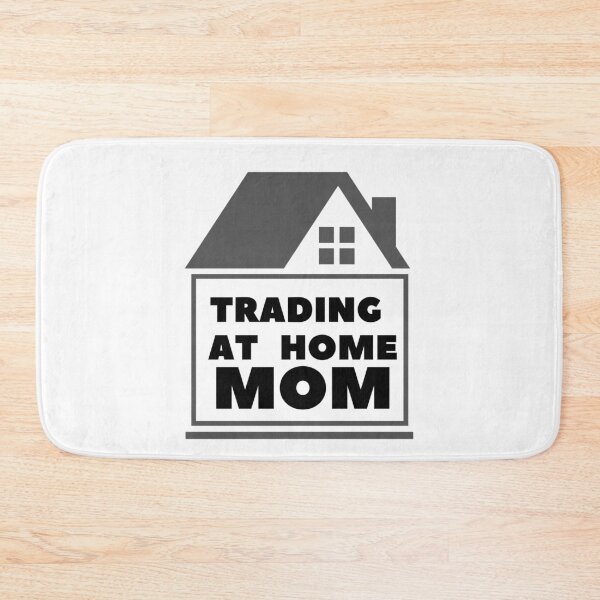 Item preview, Trading at home mom- Funny -Unique -Gift for stock market, crypto, options trader, forex traders and day traders  designed and sold by TradingTeesKids.