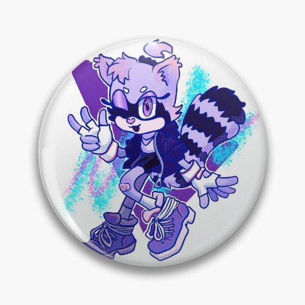 Item preview, Spork the Raccoon- Sonic the Hedgehog Original Character designed and sold by luxnovaart.