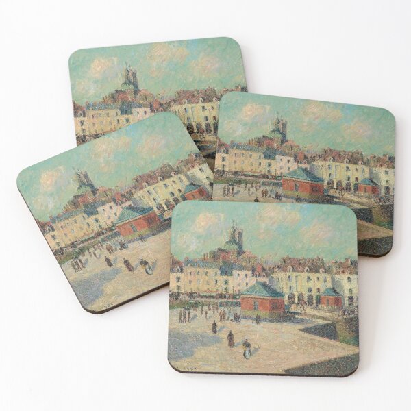 Item preview, Gustave Loiseau - Dieppe le quai de Carenage designed and sold by Rehs.