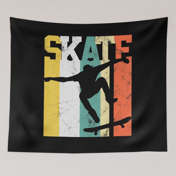 Item preview, Skate Skateboarder Gift Skateboard Retro designed and sold by davedirectone.