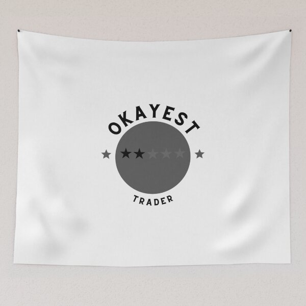 Item preview, Okayest Trader- Funny -Unique -Gift for stock market, crypto, options trader, forex traders and day traders  designed and sold by TradingTeesKids.
