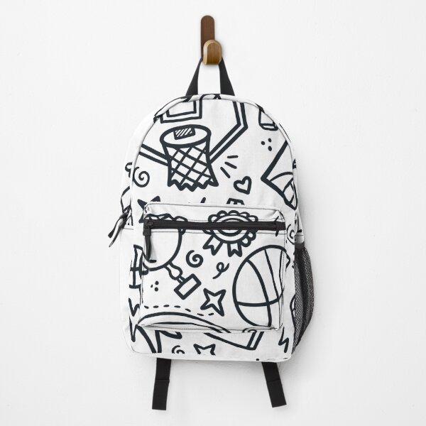 Item preview, Basketball doodles designed and sold by RaquelDeneth.