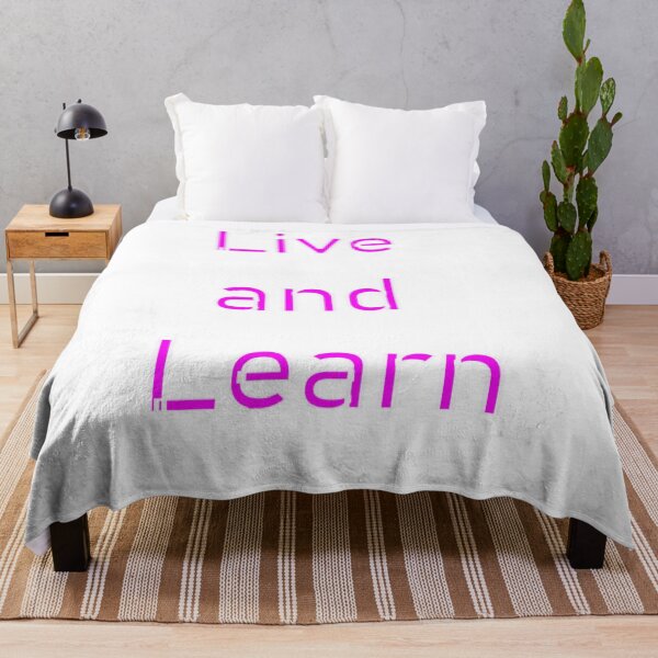Item preview, LIVE AND LEARN designed and sold by CUTESTUFFnow.