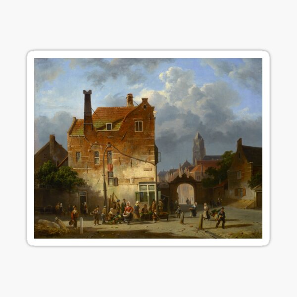 Item preview, Adrianus Eversen - A Dutch Market designed and sold by Rehs.