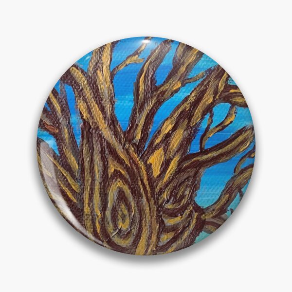 Artikelvorschau, Einsamer Baum in Acryl entworfen und verkauft von LuvbuzzArt.