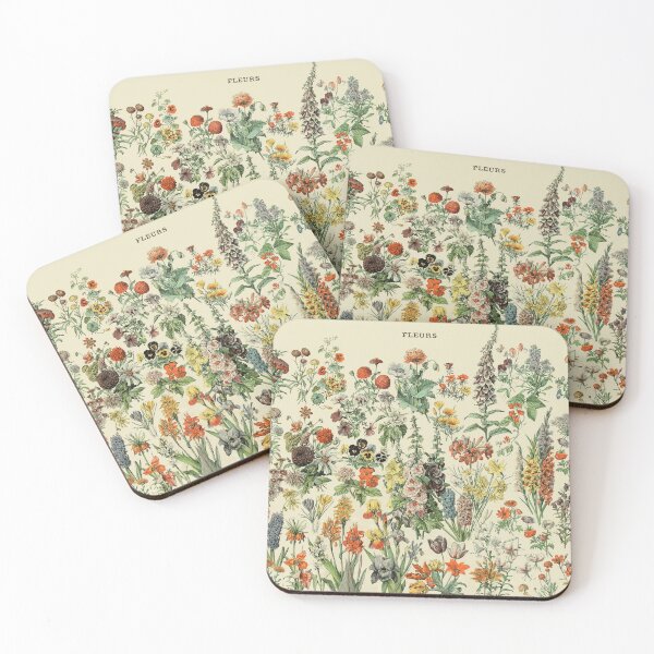 Item preview, Adolphe Millot Fleurs A designed and sold by GlowinUp Shop.