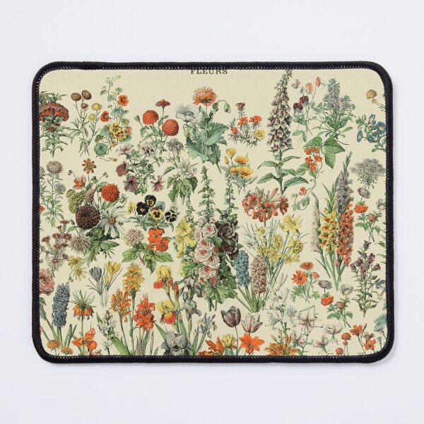 Item preview, Adolphe Millot Fleurs A designed and sold by GlowinUp Shop.