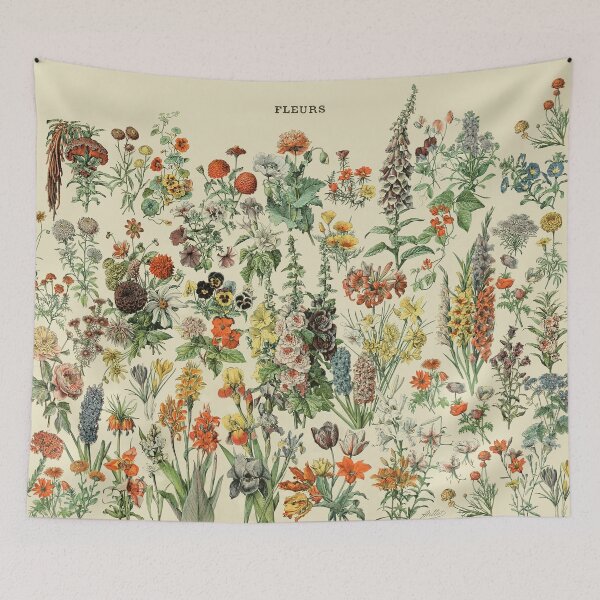 Item preview, Adolphe Millot Fleurs A designed and sold by GlowinUp Shop.