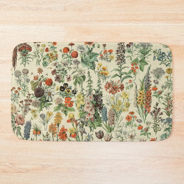 Item preview, Adolphe Millot Fleurs A designed and sold by GlowinUp Shop.