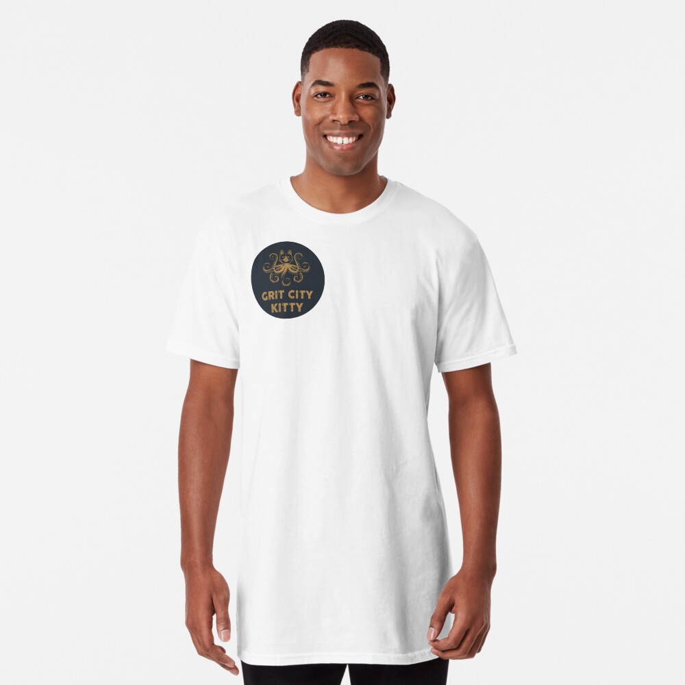 Item preview, Long T-Shirt designed and sold by GritCityKitty.