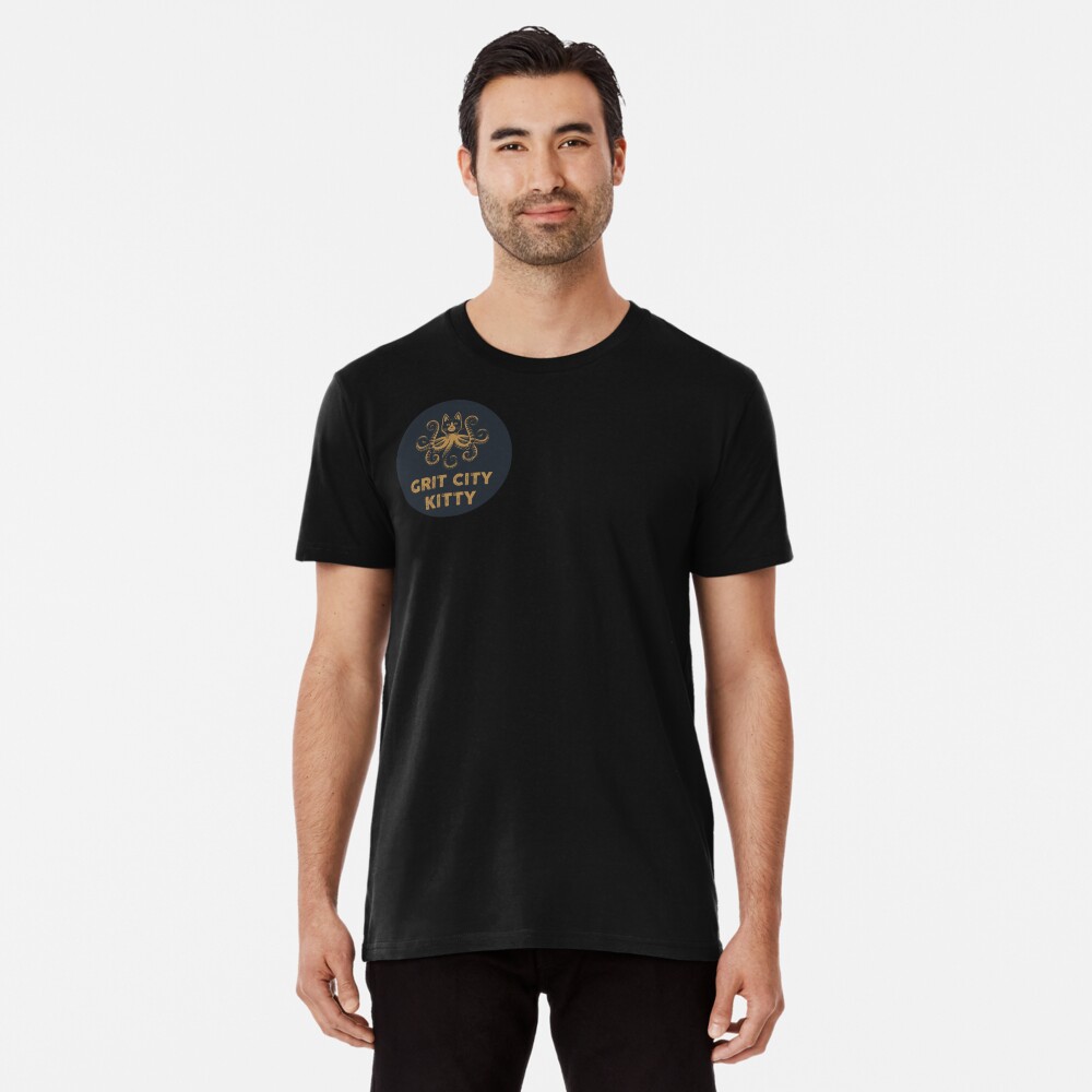 Item preview, Premium T-Shirt designed and sold by GritCityKitty.