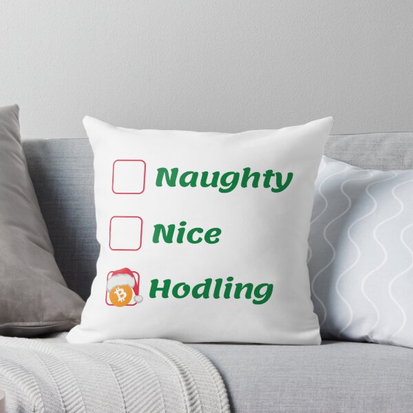 Item preview, Naughty Nice or Hodling designed and sold by appareltolove.