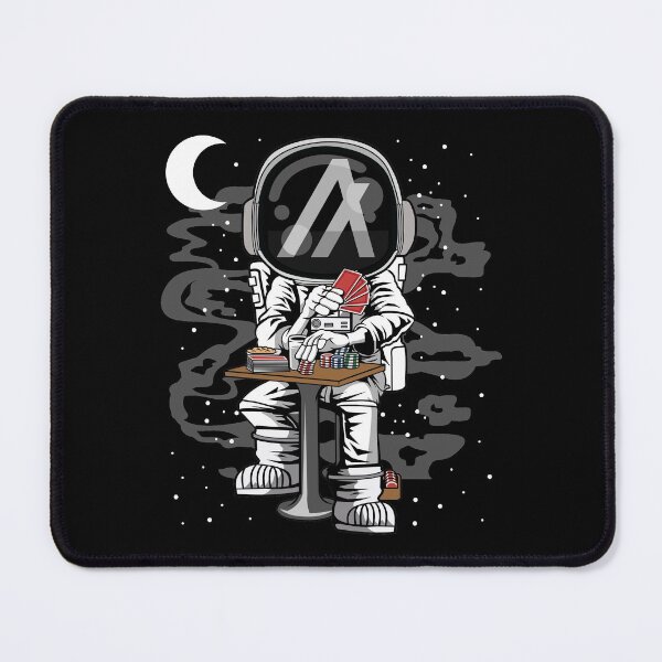 Item preview, Astronaut Algorand ALGO Coin To The Moon Crypto Token Blockchain Cryptocurrency Wallet designed and sold by JaxonBrown.