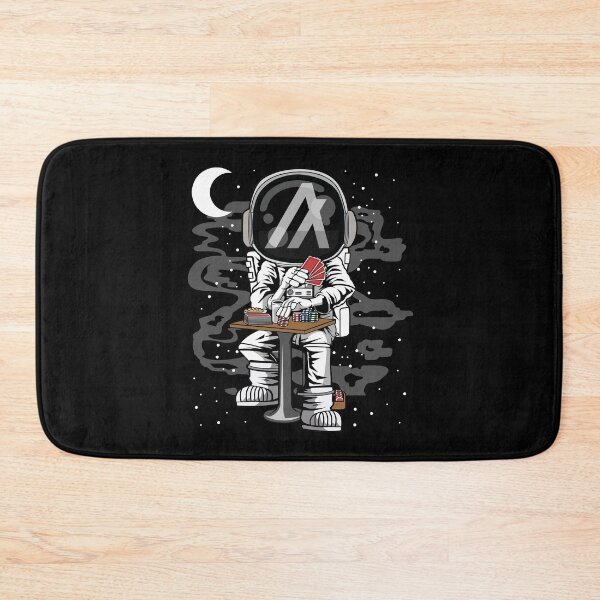 Item preview, Astronaut Algorand ALGO Coin To The Moon Crypto Token Blockchain Cryptocurrency Wallet designed and sold by JaxonBrown.