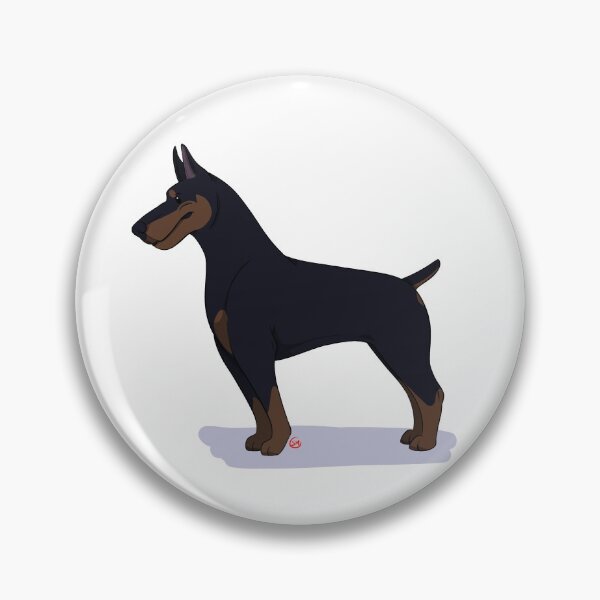 Artikelvorschau, Puppy Love 2: Dobermann (Schwarz und Rost) entworfen und verkauft von Sophie Mattocks.