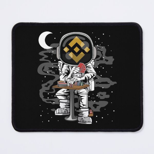 Item preview, Astronaut Binance BNB Coin To The Moon Crypto Token Blockchain Cryptocurrency Wallet designed and sold by JaxonBrown.
