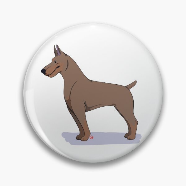 Artikelvorschau, Puppy Love 2: Dobermann (Fawn/Isabella und Rust) entworfen und verkauft von Sophie Mattocks.