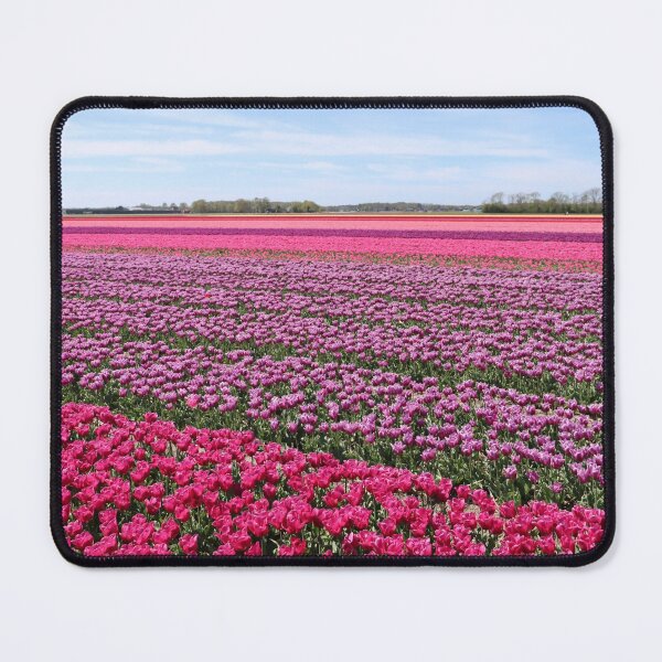 Item preview, Beautiful Pink Tulips Blooming, Flower Meadow designed and sold by newburyboutique.