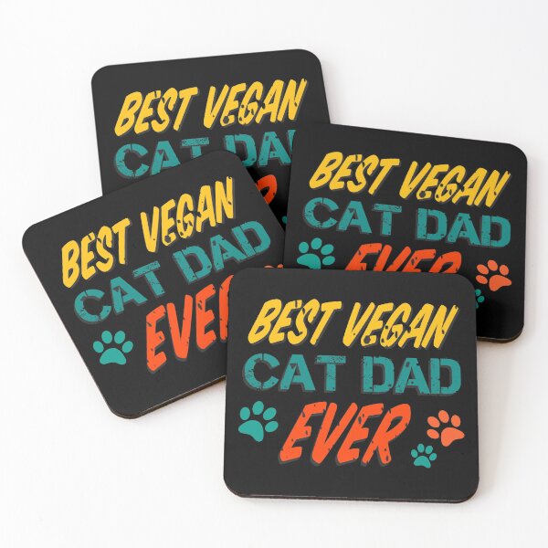 Item preview, Best vegan cat dad ever designed and sold by cizito.