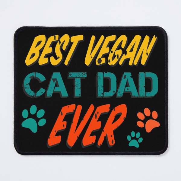 Item preview, Best vegan cat dad ever designed and sold by cizito.