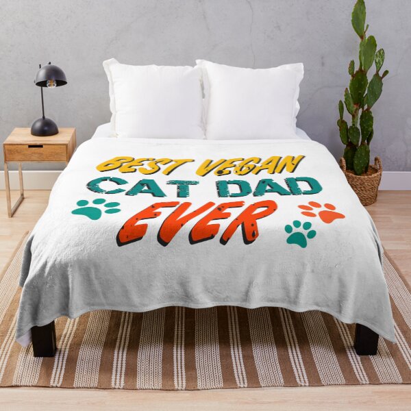 Item preview, Best vegan cat dad ever designed and sold by cizito.