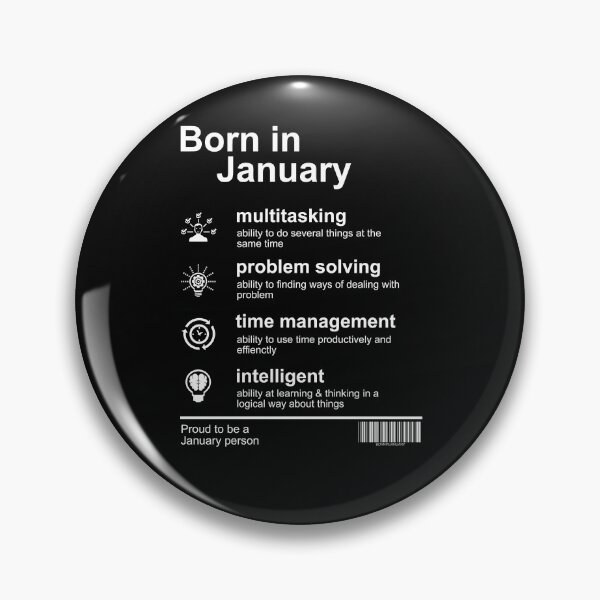 Item preview, Born In January Traits designed and sold by Dewirumbaina.