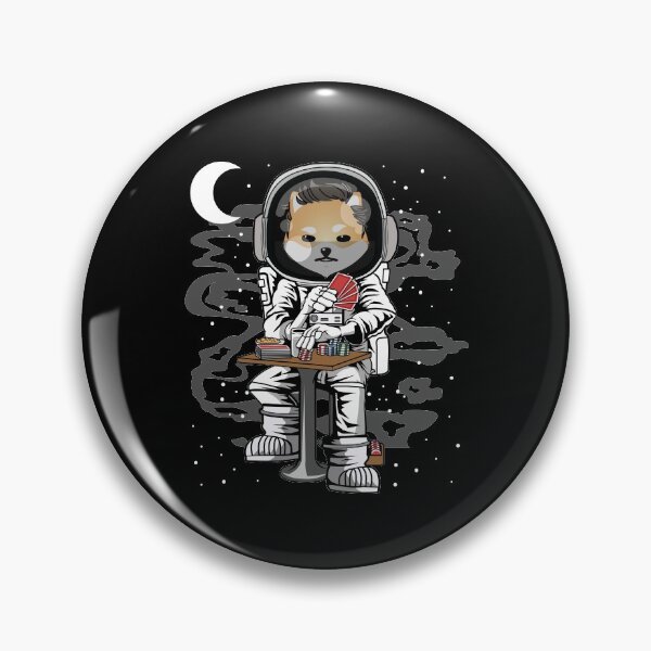 Item preview, Astronaut Dogelon Mars ELON Coin To The Moon Crypto Token Blockchain Cryptocurrency Wallet designed and sold by JaxonBrown.