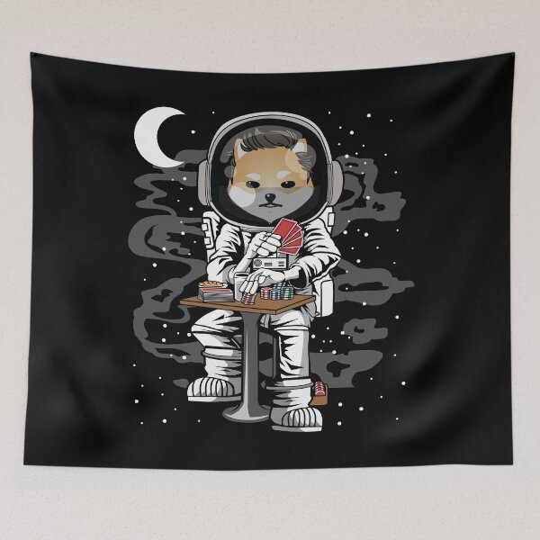 Item preview, Astronaut Dogelon Mars ELON Coin To The Moon Crypto Token Blockchain Cryptocurrency Wallet designed and sold by JaxonBrown.