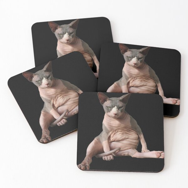 Item preview, Cowboy the Hairless (cat)  designed and sold by nekodokai1.