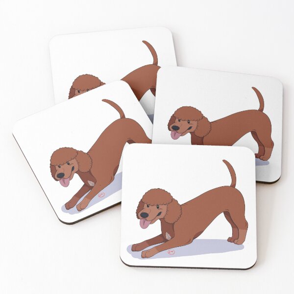 Item preview, Puppy Love 2: Poodle (Red) designed and sold by Sophie Mattocks.