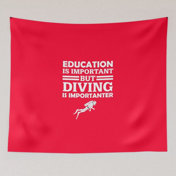 Item preview, Diving Is Importanter designed and sold by AlwaysAwesome.