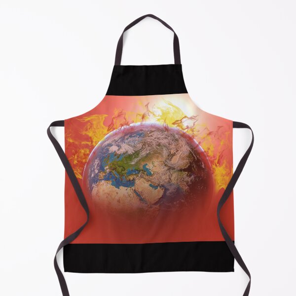 Item preview, Global warming, the planet is on fire. designed and sold by Photorebelle.