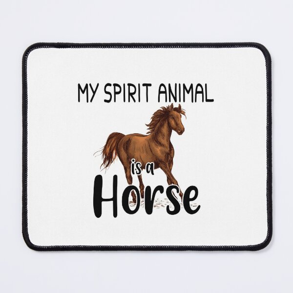 Item preview, MY SPIRIR ANIMAL IS A HORSE designed and sold by KoressaLyn.
