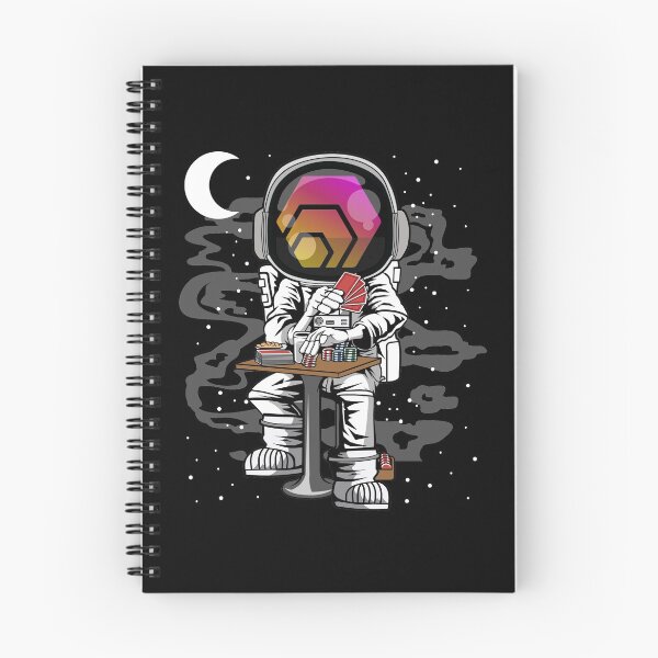 Item preview, Astronaut HEX Coin To The Moon HEX Crypto Token Blockchain Cryptocurrency Wallet designed and sold by JaxonBrown.