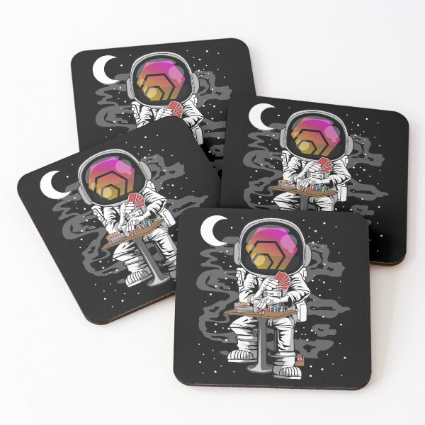 Item preview, Astronaut HEX Coin To The Moon HEX Crypto Token Blockchain Cryptocurrency Wallet designed and sold by JaxonBrown.