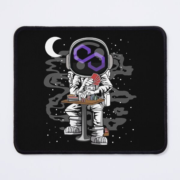 Item preview, Astronaut Polygon Matic Coin To The Moon Crypto Token Blockchain Cryptocurrency Wallet designed and sold by JaxonBrown.