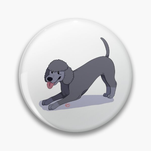 Item preview, Puppy Love 2: Poodle (Silver) designed and sold by Sophie Mattocks.
