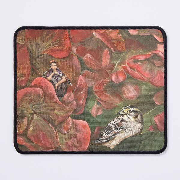 Item preview, Flower Painter Fairy & Sparrow designed and sold by Nora Lee Illustrations.