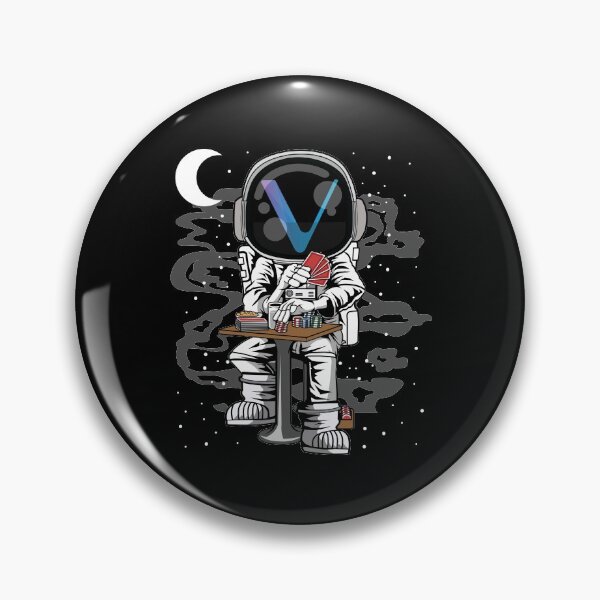 Item preview, Astronaut Vechain VET Coin To The Moon Crypto Token Blockchain Cryptocurrency Wallet designed and sold by JaxonBrown.