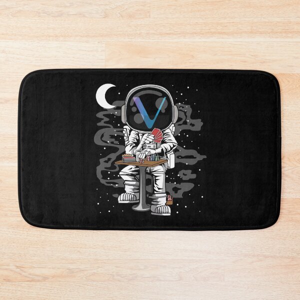 Item preview, Astronaut Vechain VET Coin To The Moon Crypto Token Blockchain Cryptocurrency Wallet designed and sold by JaxonBrown.