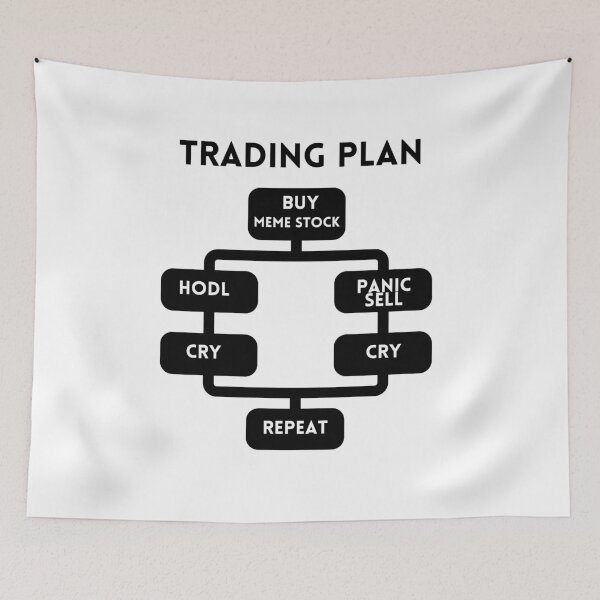 Item preview, Trading plan- Funny – Unique gift for stock market, crypto, options trader, forex traders and day traders  designed and sold by TradingTeesKids.