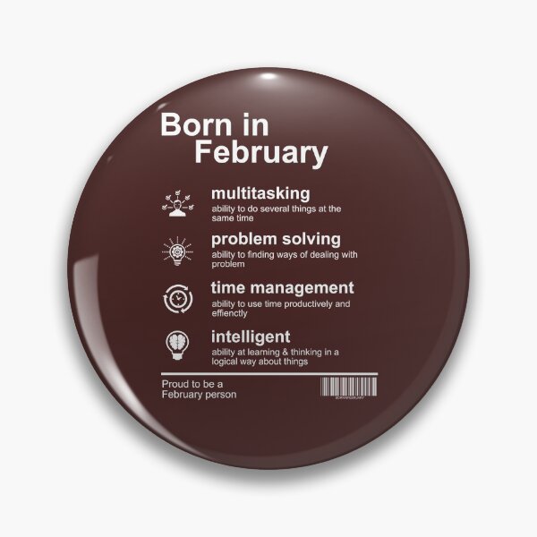 Item preview, Born In February Traits designed and sold by Dewirumbaina.