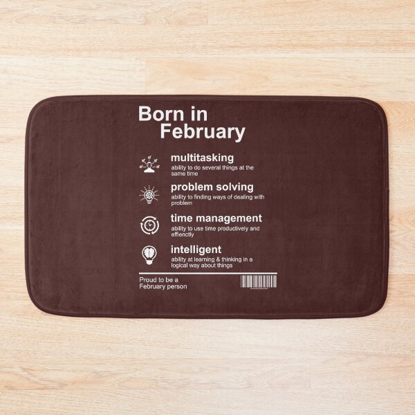 Item preview, Born In February Traits designed and sold by Dewirumbaina.