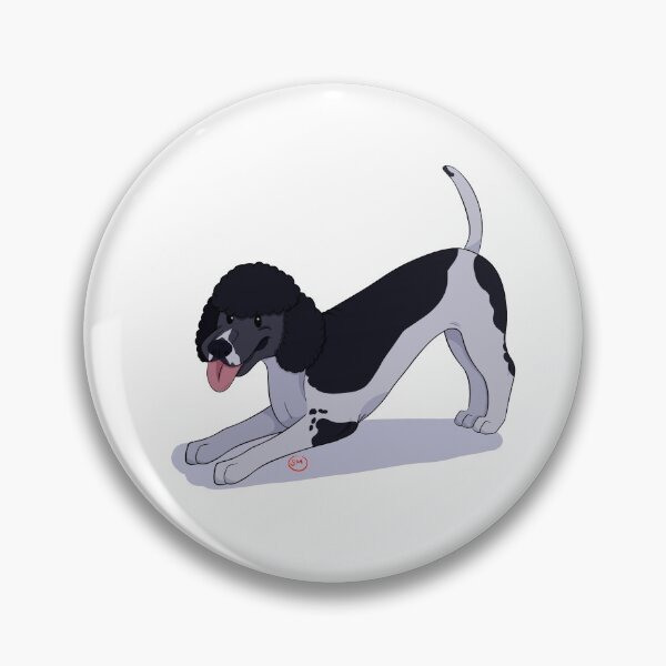 Item preview, Puppy Love 2: Poodle (Black Parti) designed and sold by Sophie Mattocks.