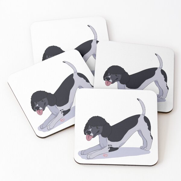Item preview, Puppy Love 2: Poodle (Black Parti) designed and sold by Sophie Mattocks.
