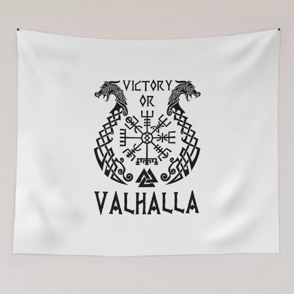 Item preview, Viking Warriors Victory or Valhalla Vikings designed and sold by Dog-T-Shirts.
