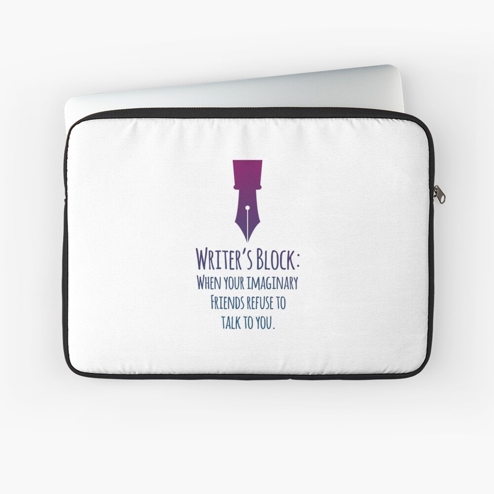 Writer's Block Laptop Sleeve