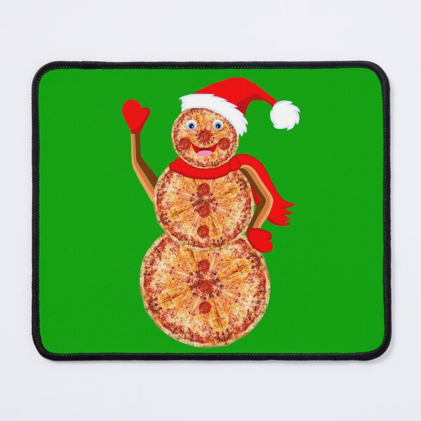 Item preview, Christmas Pizza Snowman designed and sold by Deborah Camp.